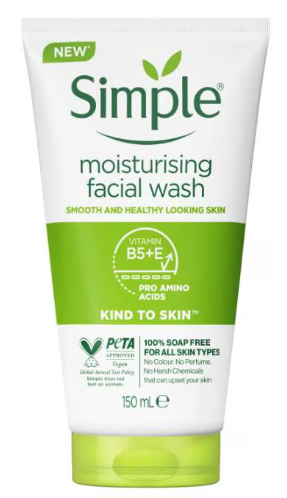 Simple Kind to Skin Moisturising Face Wash 100ml