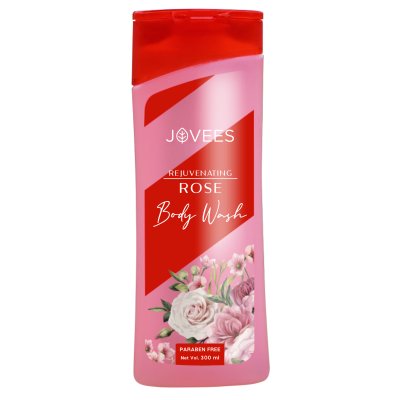 Jovees Rose Body Wash |Refreshing fragrance of Rose & Chamomile 300ml
