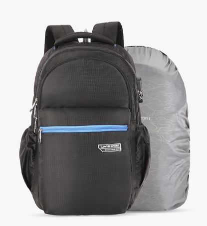 Lavie Sport Maxis Laptop Backpack For Men & Women Black
