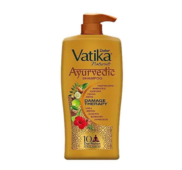Dabur Vatika Naturals Ayurvedic Shampoo - 1L