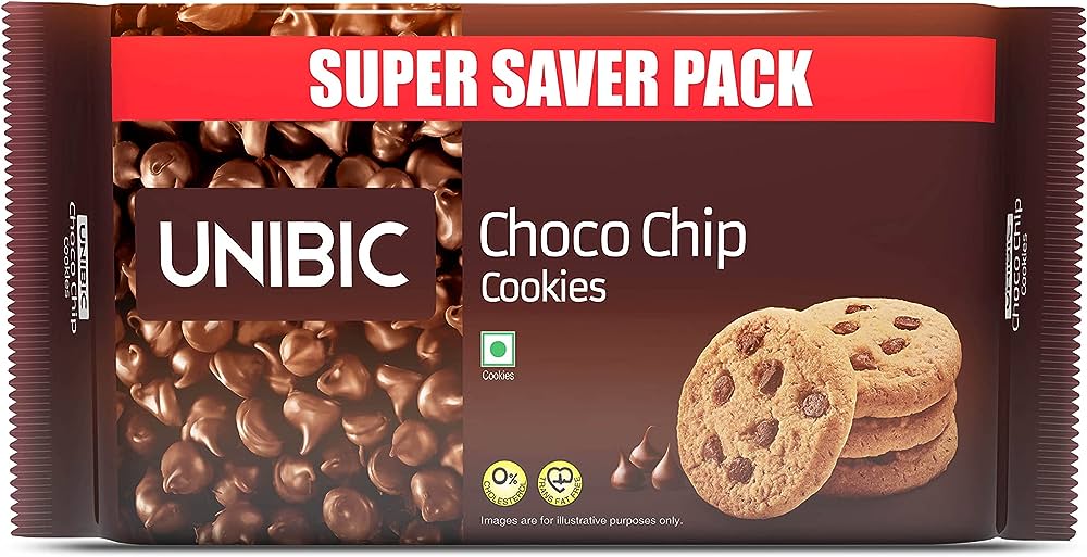 Unibic Foods Choco Chip Cookies, 500g