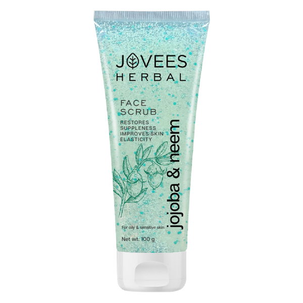 Jovees Jojoba & Neem Face Scrub With Wheatgerm Extract