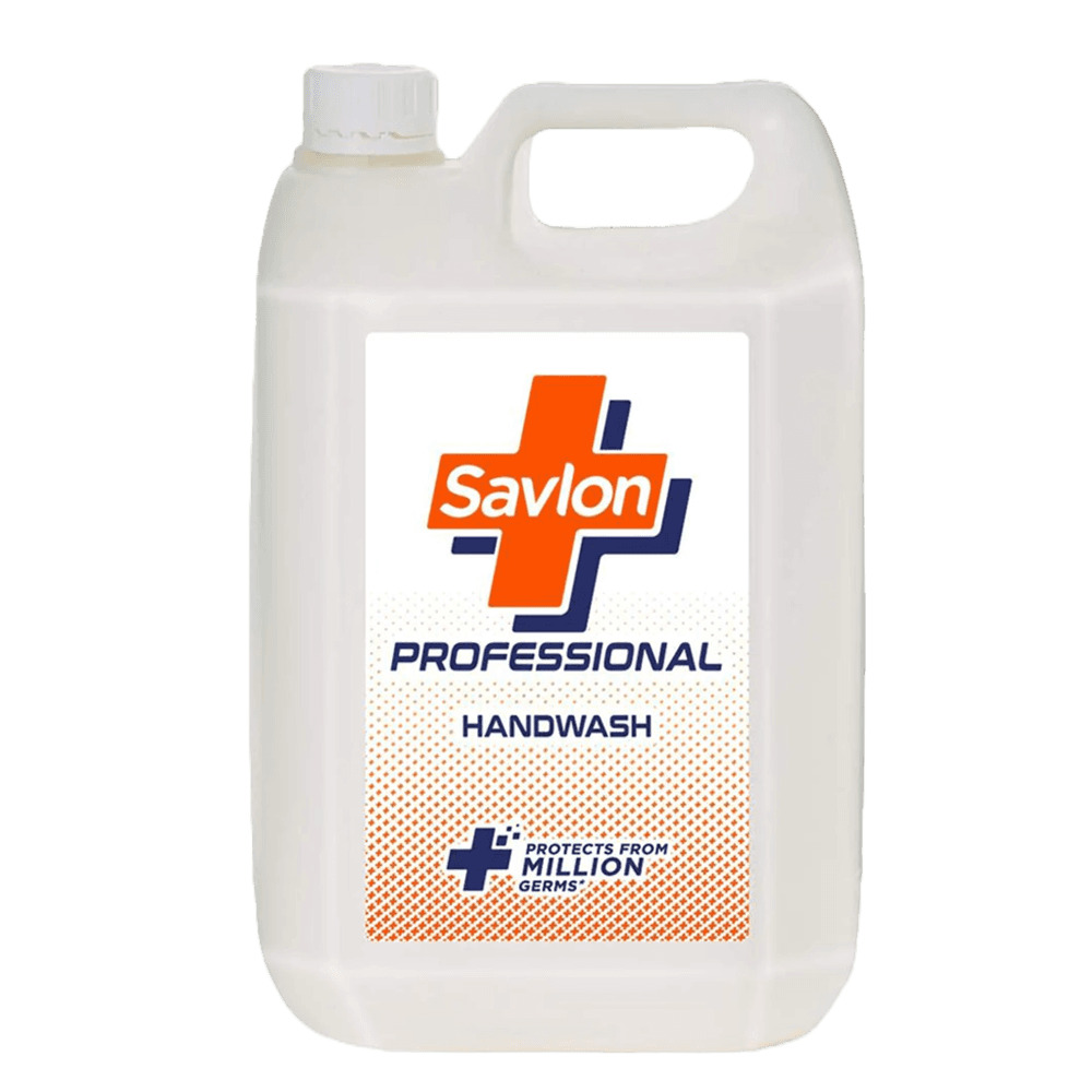 Savlon Professional Germ Protection Liquid Handwash Refill Can,5 Ltr