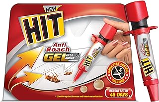 HIT Anti Roach Gel Hidden Cockroach Killer  Kitchen Safe | Odourless | Fast and Convenient