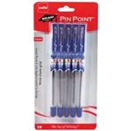 Cello Pinpoint Ball Pen - Blue, (pack of 5)