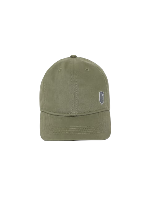 Super Combed Cotton Rich Solid Cap with Adjustable Back Closure - Olive