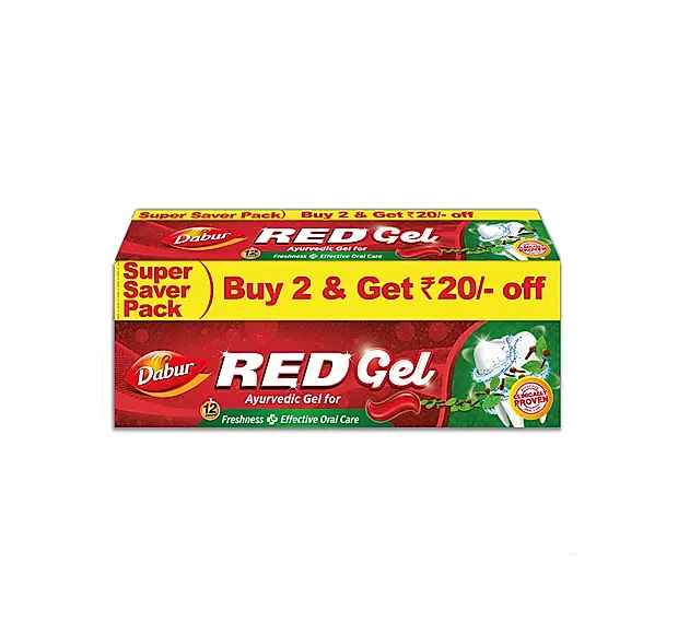 Dabur Red Gel - 150g (Pack of 2)