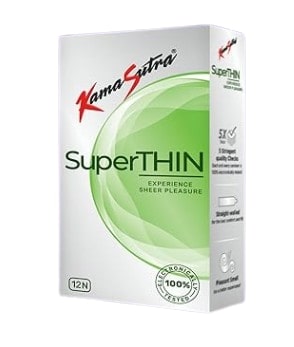 Kamasutra Pleasure Series Superthin Condoms for Men