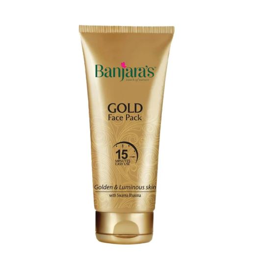 Banjara's Gold Face Pack - 50g (Tube)