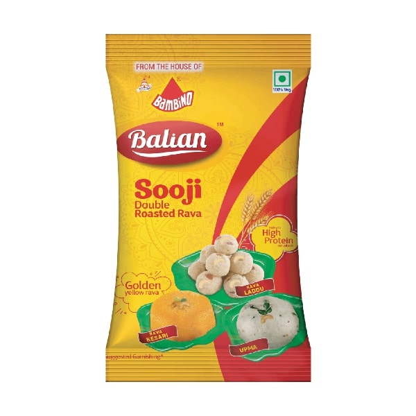 Bambino balian Sooji - Double Roasted 500gm