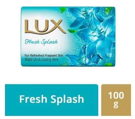 Lux Fresh Splash Water Lily & Cooling Mint Soap  100 g