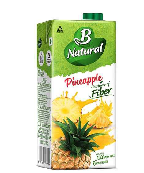 B Natural Pineapple, 1 litre