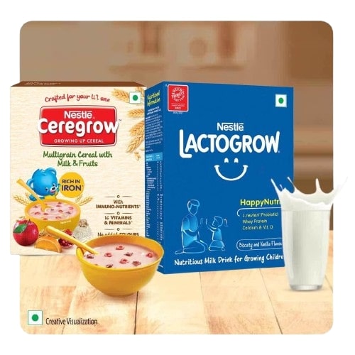 Nestle Toddler Combo - NESTLÉ CEREGROW & LACTOGROW