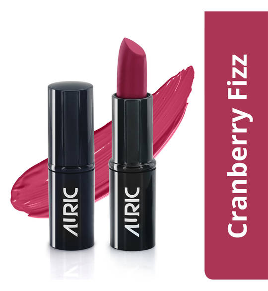 Auric MoistureLock Lipstick, Cranberry Fizz - 4 g