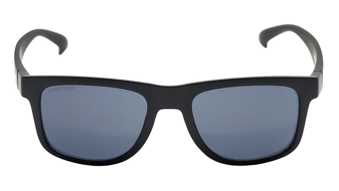 FASTRACK Black Square Men Sunglasses (P424BK1|53)