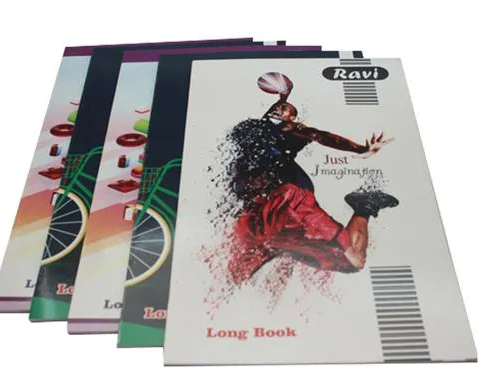 Ravi Notebook - Ruled, Single Line, Soft Bound, Long, 160 Pages, 2 pcs