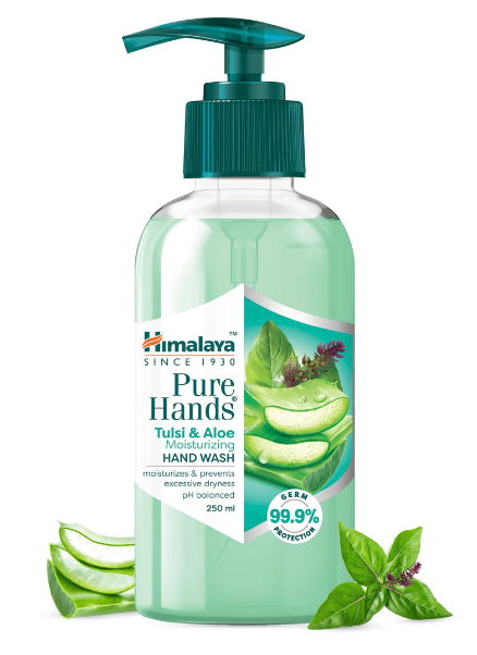 Himalaya Pure Hands Tulsi and Aloe Moisturizing Hand Wash