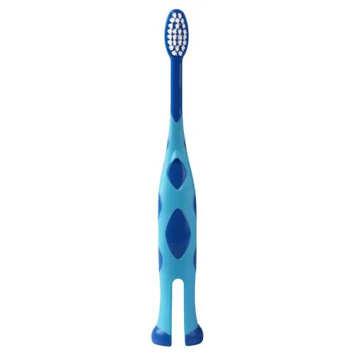 LuvLap Tiny Giffy Kid's Toothbrush - 18M+, Assorted Colour, 1 pc