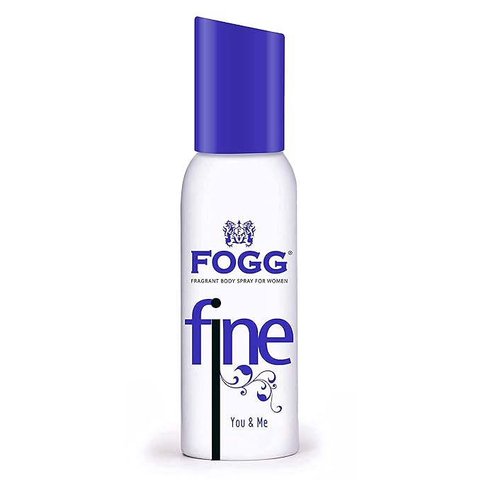 Fogg Fine You & Me No Gas Deodorant for Women, Long-Lasting Perfume Body Spray,