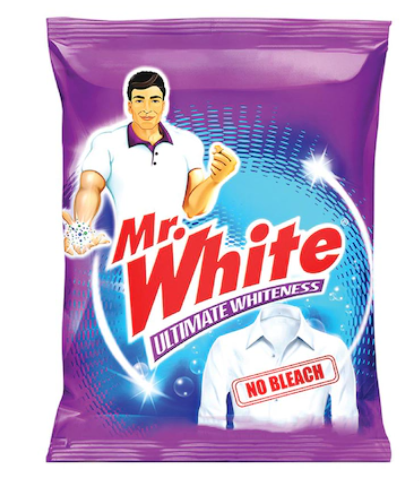 Mr. White Detergent Washing Powder, 500 g