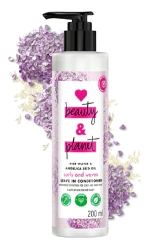 Love Beauty and Planet Rice Water & Angelica Seed Oil Silicone Free Conditioner For Curly & Wavy Hair