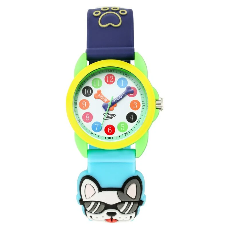 Zoop By Titan Quartz Analog White Dial PU Strap Watch for Kids