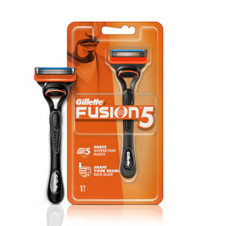 Gillette Fusion Manual Razor for Men with styling back blade for Perfect Shave and Perfect Beard Shape
