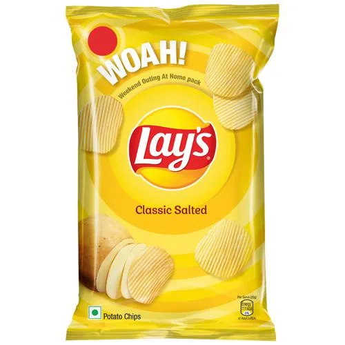 Lays Potato Chips - Classic Salted Flavour