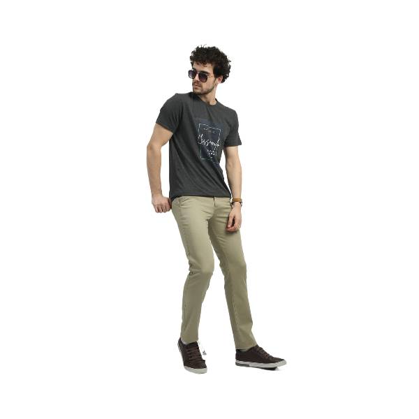 Classic Polo Men's Chiseled Fit Cotton Trousers | TBO2-30 A-KHA-CF-LY