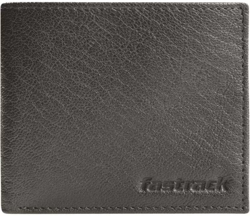 Fastrack  Men Brown Genuine Leather Wallet - Mini  (6 Card Slots)