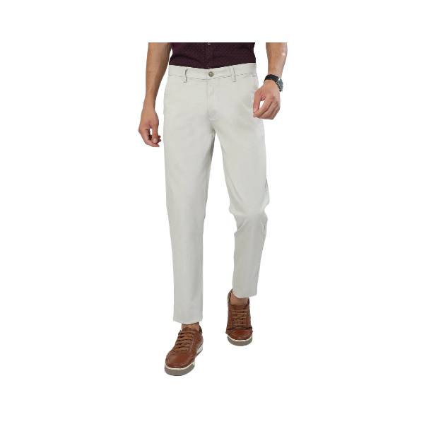 Classic Polo Men's Slim Fit Cotton Trousers | TO2-08 A-CRE-SF-LY