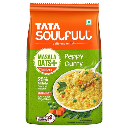 Tata Soulfull Masala Oats+ Peppy Curry