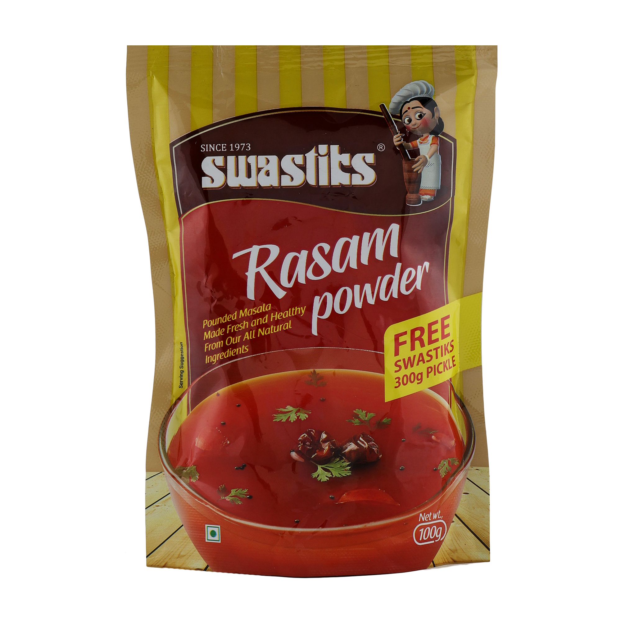 Swastiks Rasam Powder 100g (Free 300g Pickle)