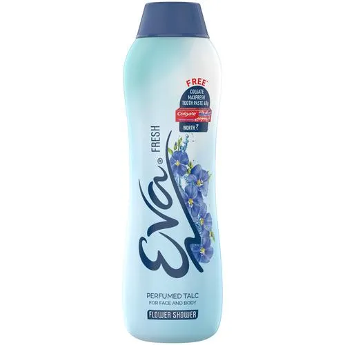 Eva Perfumed Talc - Fresh Flower Shower, 100 g
