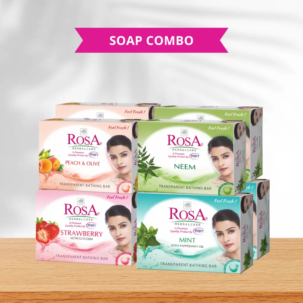 Rosa Crystal Clear Cleanser Combo - 4 Pc