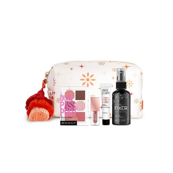 SWISS BEAUTY 4 in 1 Brides Maid  makeup Kit (with free pouch worth Rs 499)