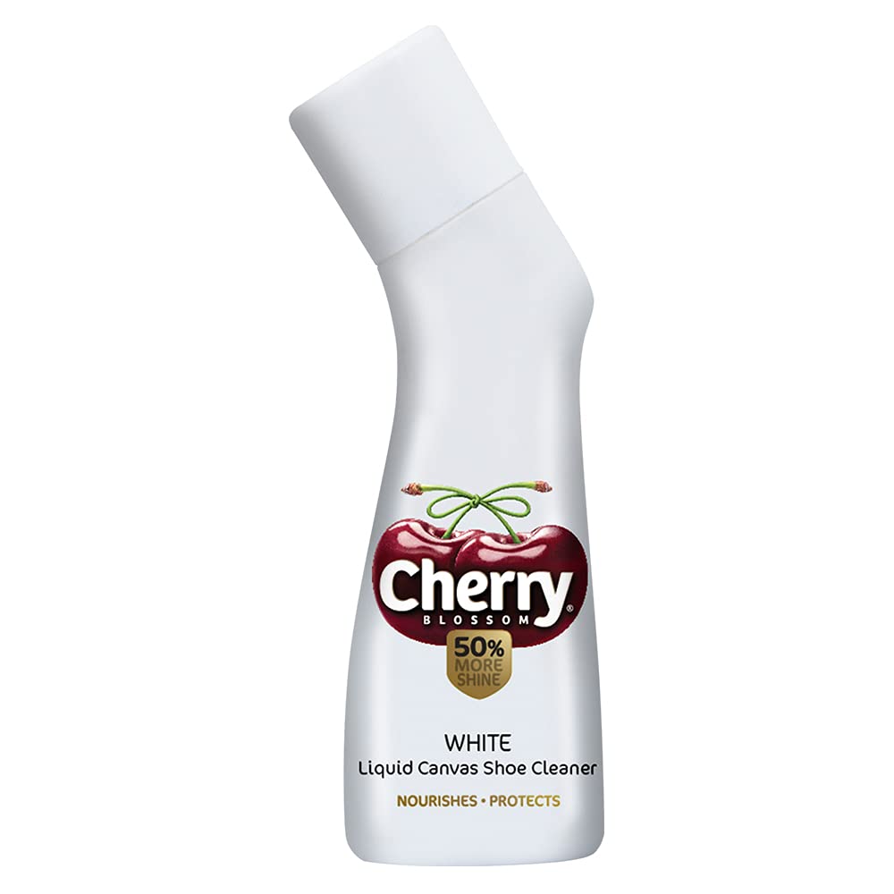 Cherry Blossom Liquid white cleaner Shoe Polish - 75 ml