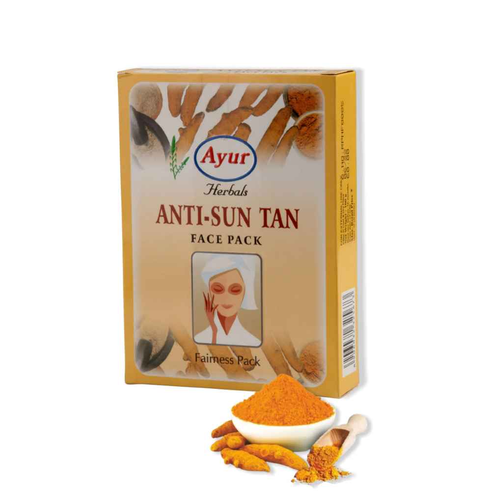 Ayur Anti-Sun Tan Face Pack