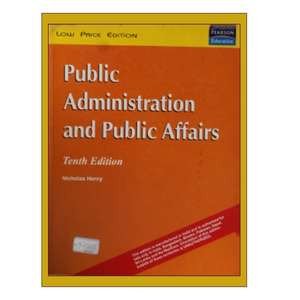 Public Administration and Public Affairs