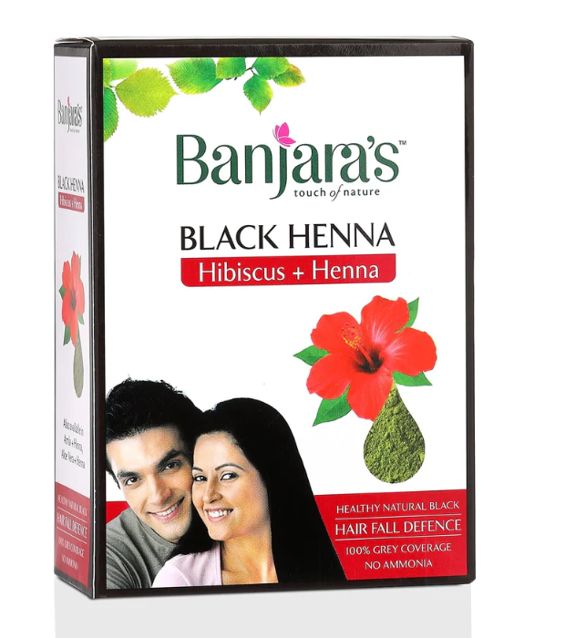 Banjara's Black Henna with Hibiscus50g(5x10gm)
