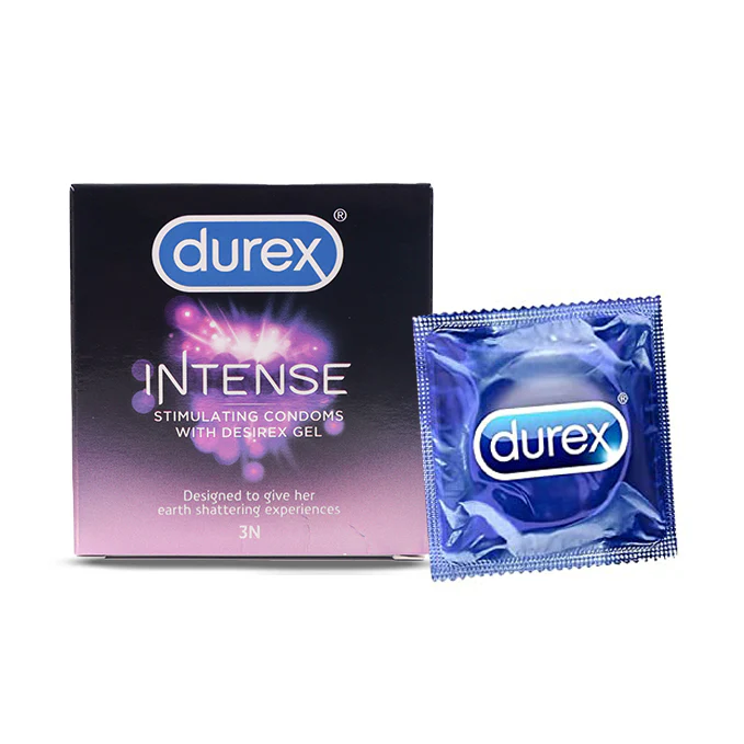 Durex Intense - 3 Condoms, 3s