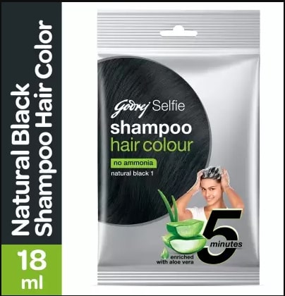 Godrej Expert Easy 5 minute Hair Colour Natural Black 18ml