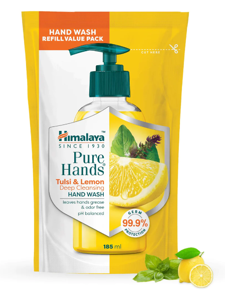 Himalaya Pure Hands Tulsi & Lemon Deep Cleansing Hand Wash