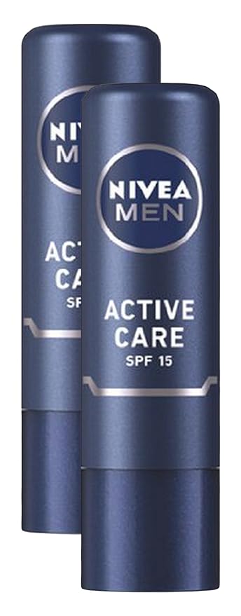 Spar Combo - Nivea Men Lip Balm Active Care SPF