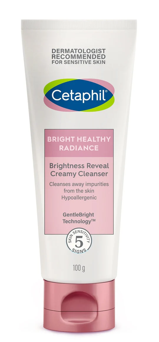 Cetaphil Bright Healthy Radiance Brightness Reveal Creamy Cleanser  100g
