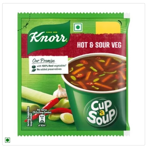 Knorr Hot & Sour Cup A Soup 10.5g