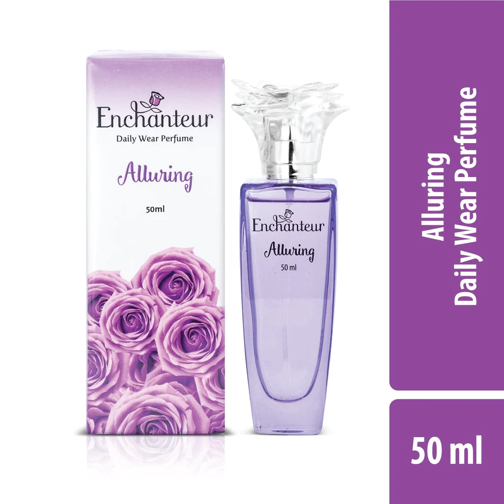 Enchanteur Alluring Daily wear Perfume for Women, 50ml