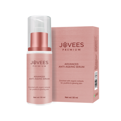 Jovees Premium Advanced Anti Ageing Serum | With Turmeric Oil 50ml