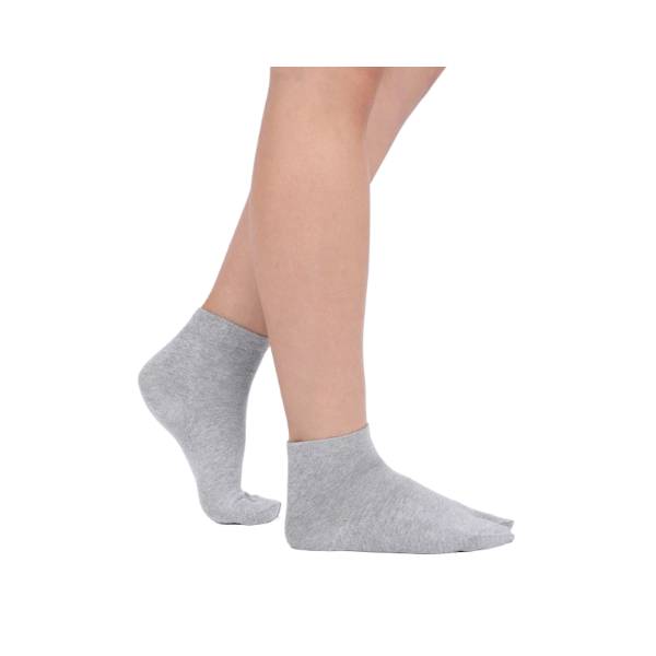 Jockey Women's Compact Cotton Stretch Toe Socks with Stay Fresh Treatment - Pale Mauve (Pack of 2)