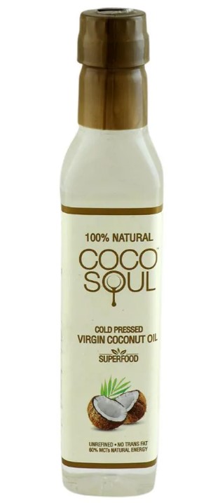 Coco Soul Cold Pressed Natural Virgin Coconut Oil, 250 ml